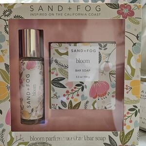 COPY - Sand and Fog bloom parfum roller and bar soap Bloom